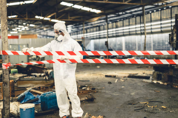 Professional Odor Removal technician working in Cypress, CA